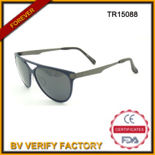 New Tr90 Sunglasses with Metal Temples, Polarized Lenses
